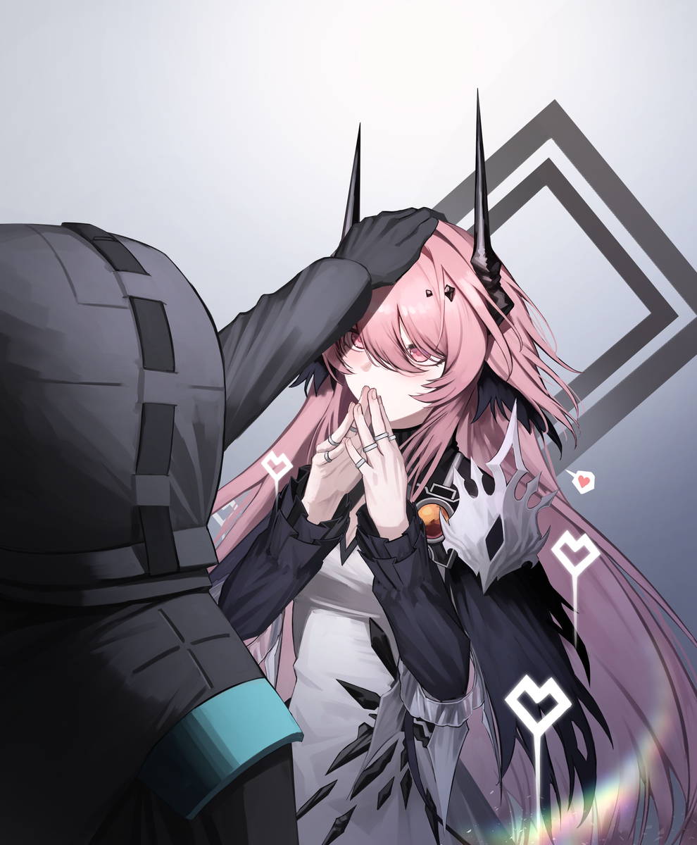 This is a pixiv picture whose title is Petting Theresa.