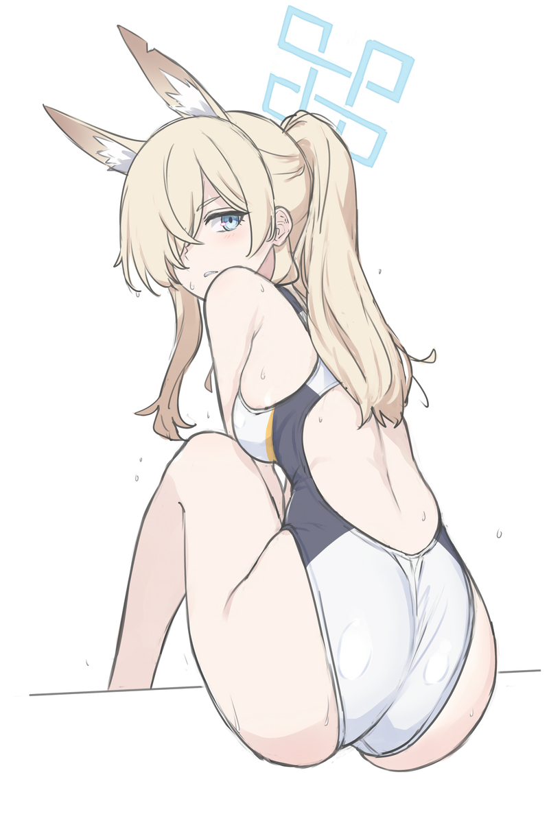 This is a pixiv picture whose title is 競泳カンナ.