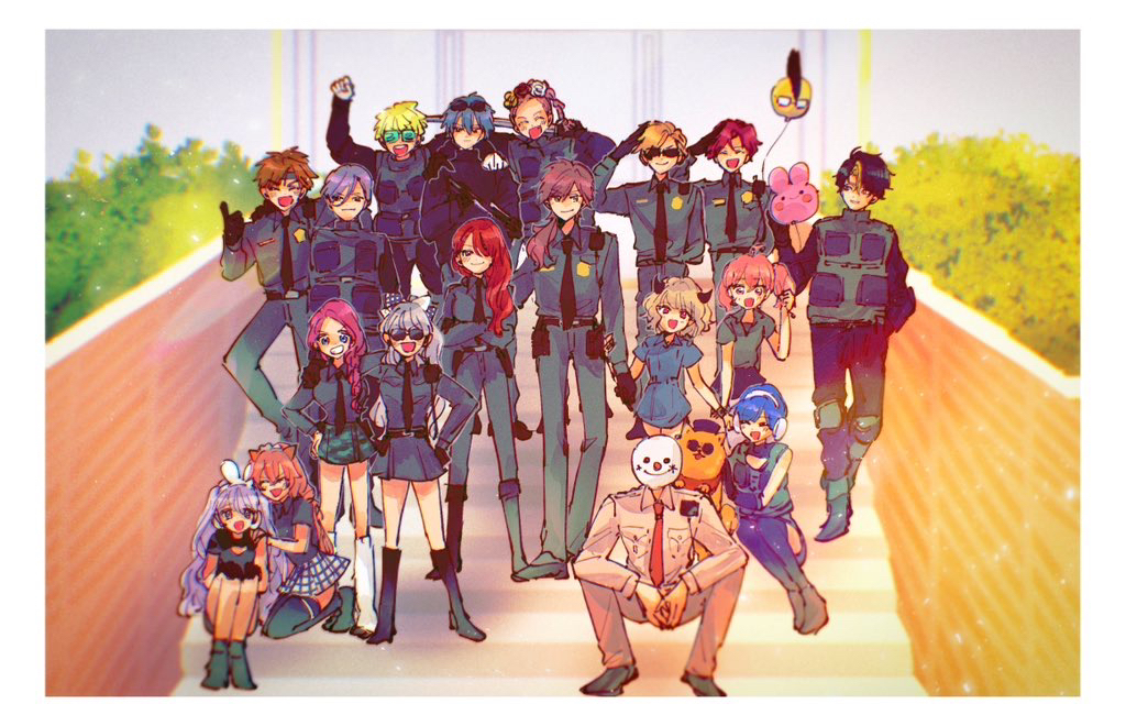 This is a pixiv picture whose title is にじGTAまとめ.