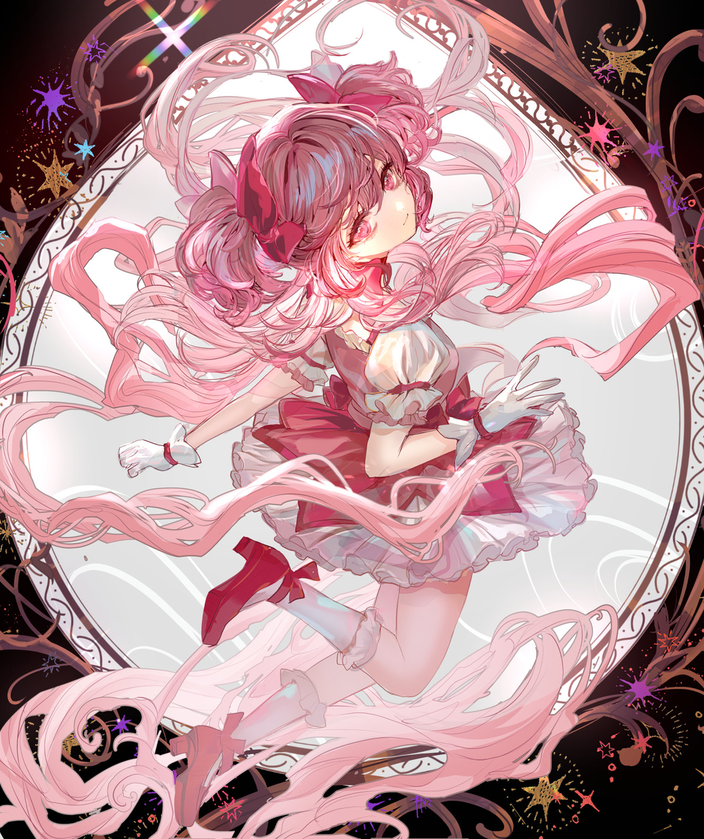 This is a pixiv picture whose title is まどマギ鹿目まどか🎀 madoka_magica.