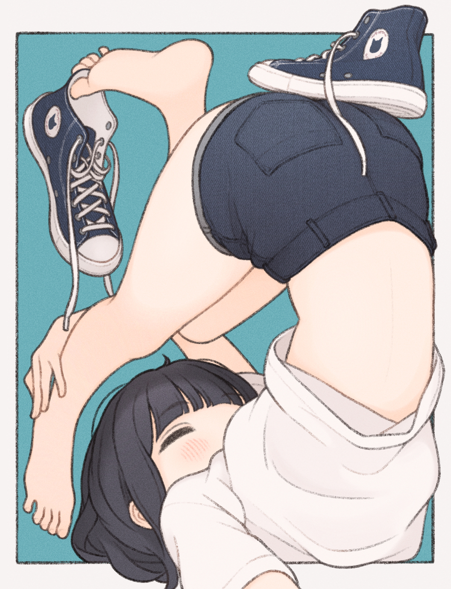 This is a pixiv picture whose title is □.