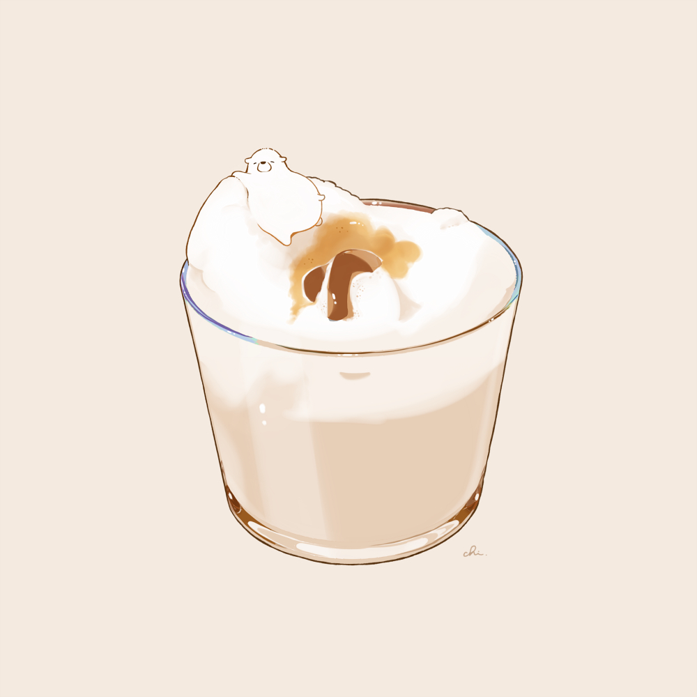 This is a pixiv picture whose title is ふわふわカプチーノ.