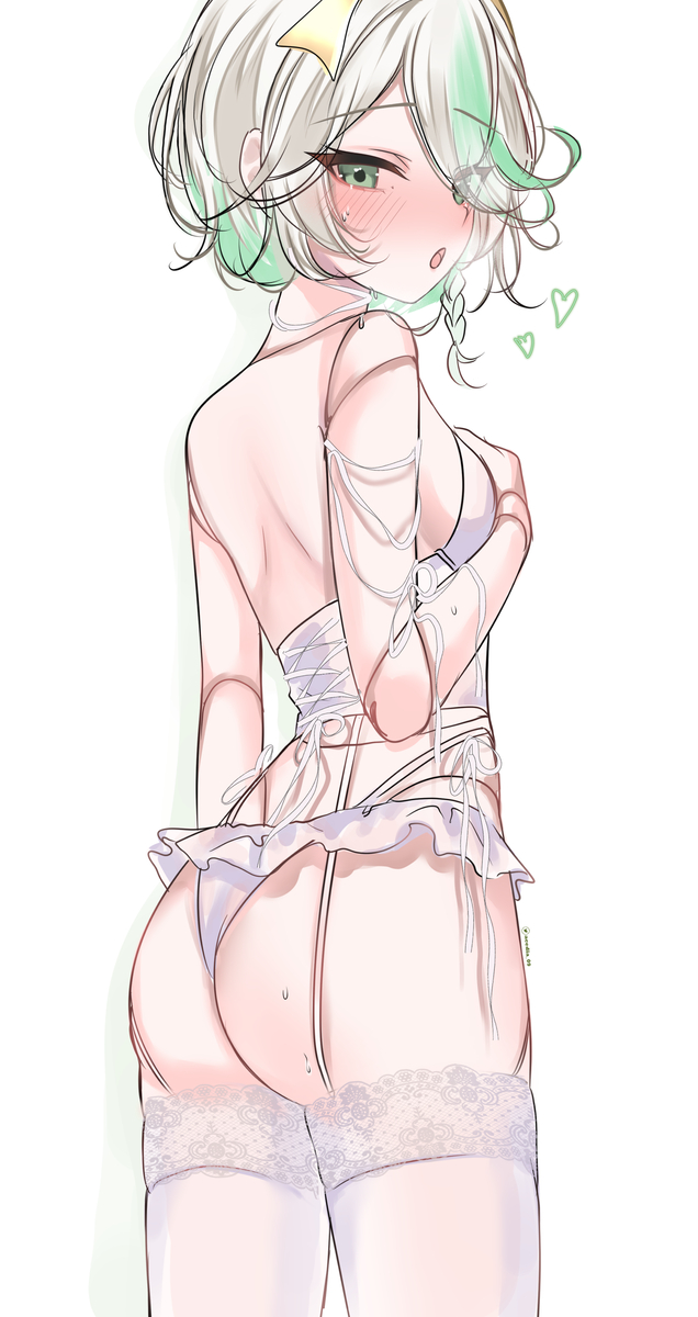 This is a pixiv picture whose title is Lingerie Cecilia.