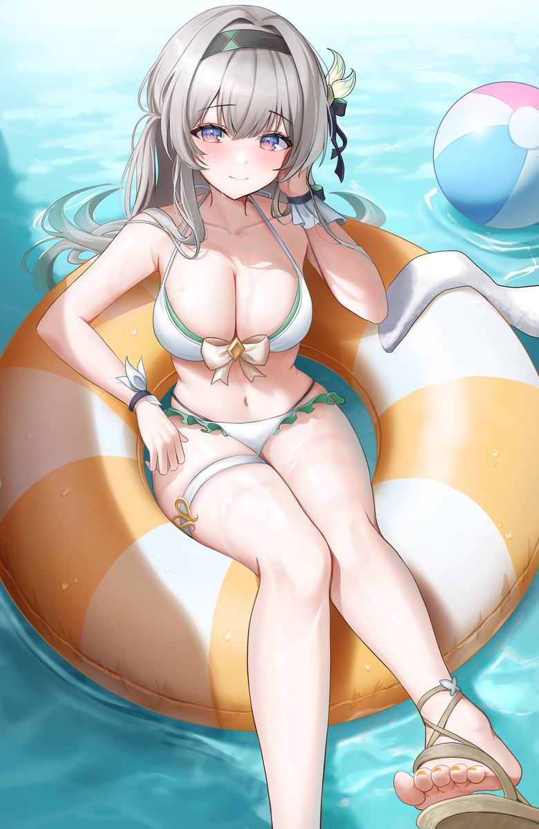 This is a pixiv picture whose title is 🛟.