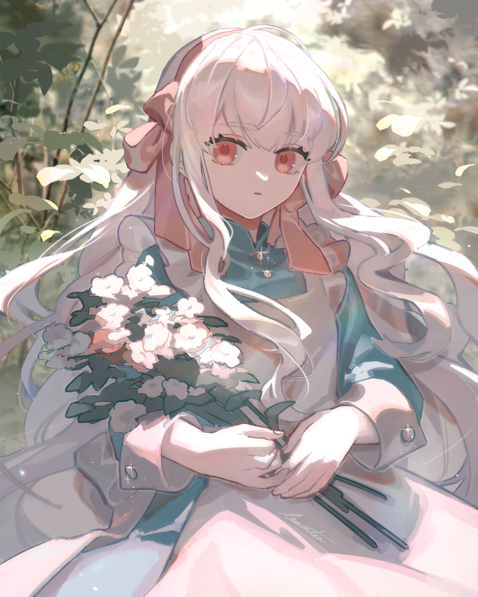 This is a pixiv picture whose title is マリー🌸.