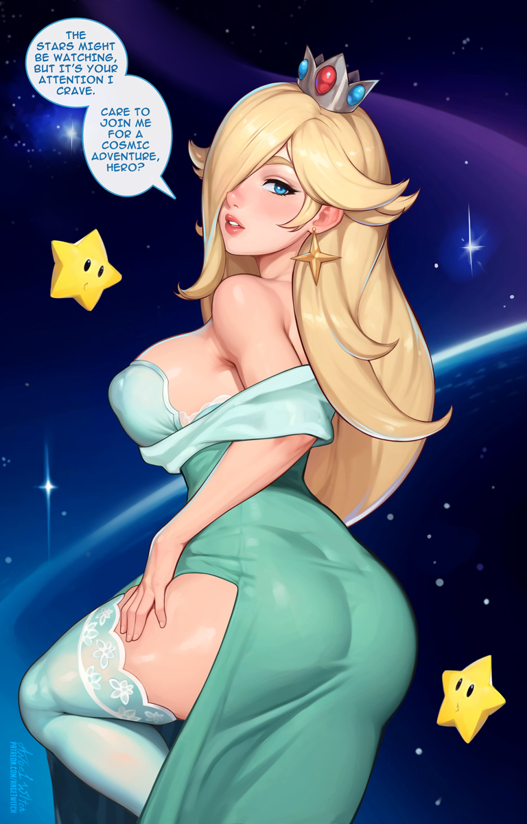 This is a pixiv picture whose title is Rosalina-The Star.