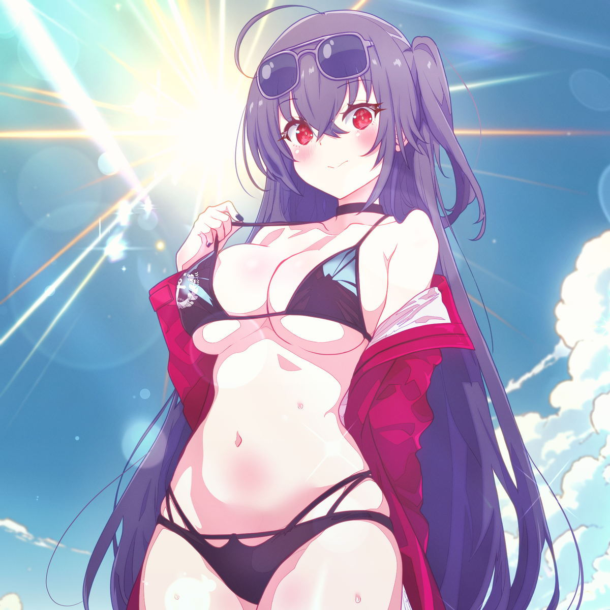 This is a pixiv picture whose title is 大鳳 / Taihou 恋慕のコンパニオン.