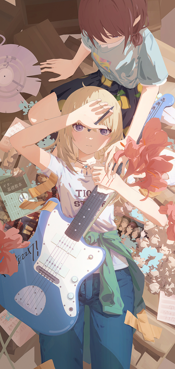 This is a pixiv picture whose title is 河原木桃香「空の箱」.