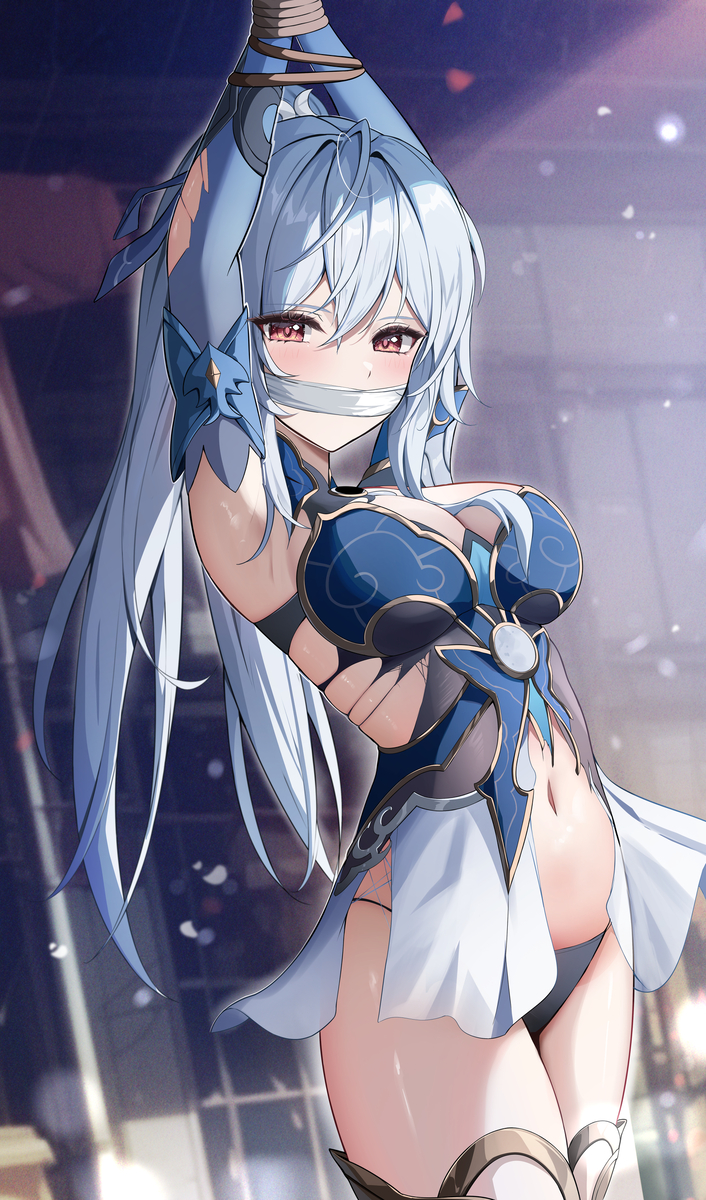 This is a pixiv picture whose title is 鏡流.