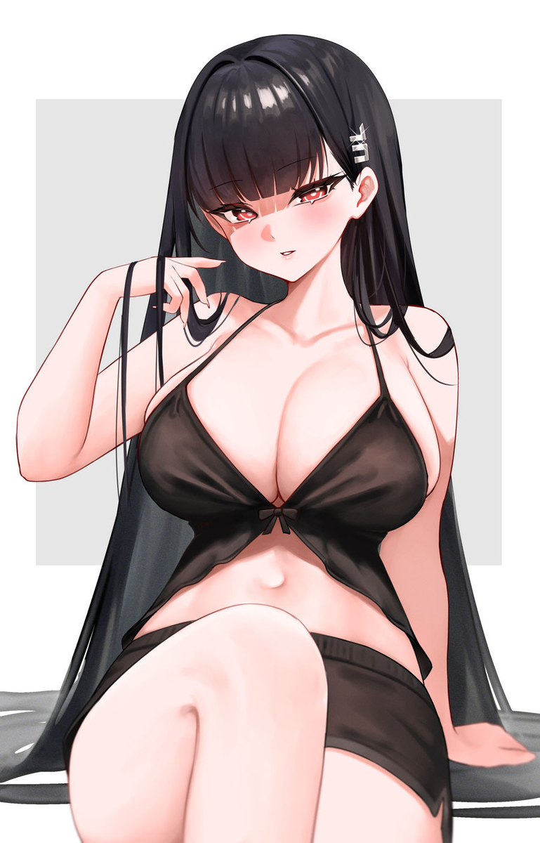 This is a pixiv picture whose title is 調月リオ.