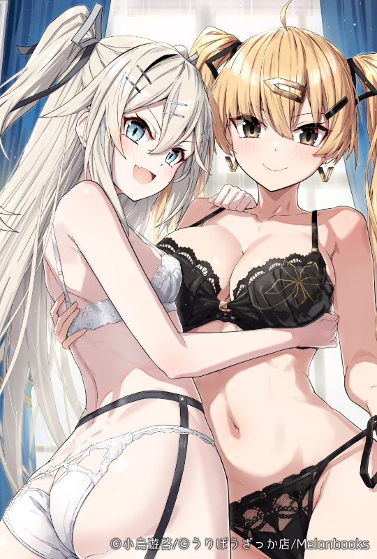 This is a pixiv picture whose title is Underwears.