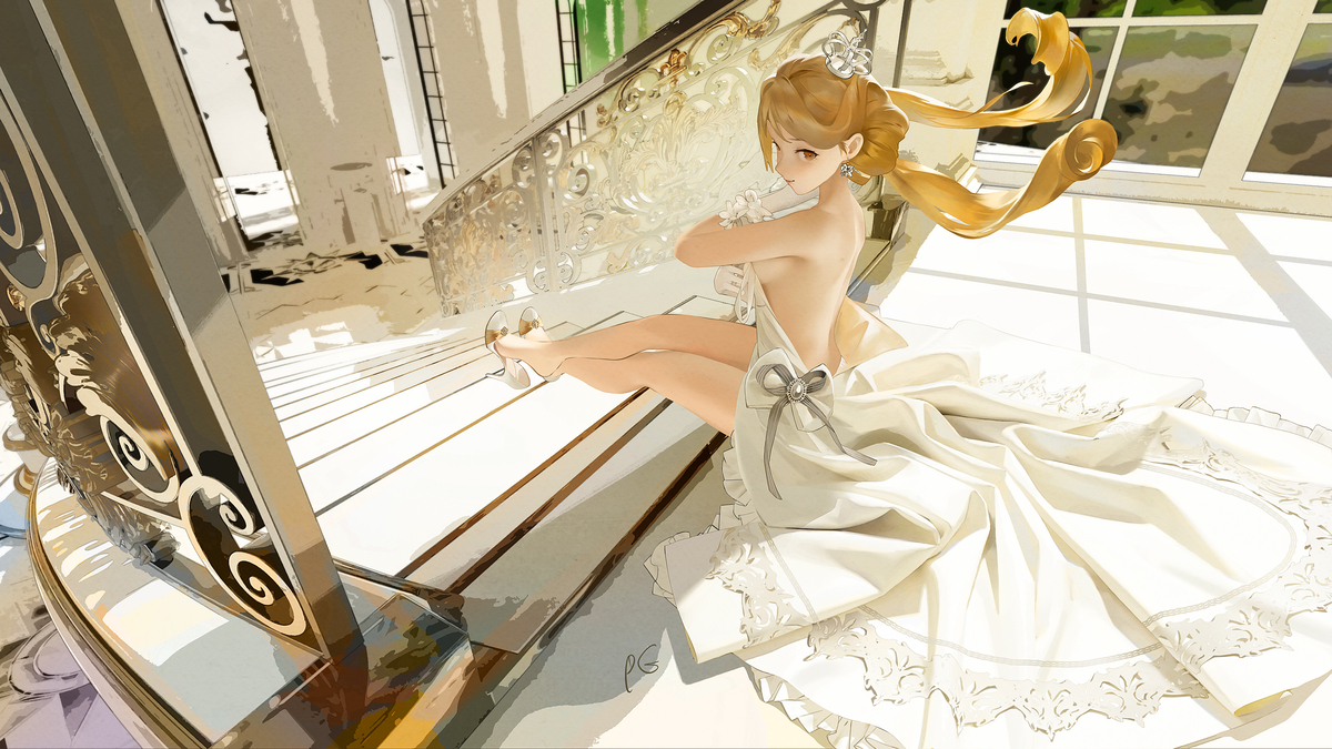 This is a pixiv picture whose title is Fenny's Dream.