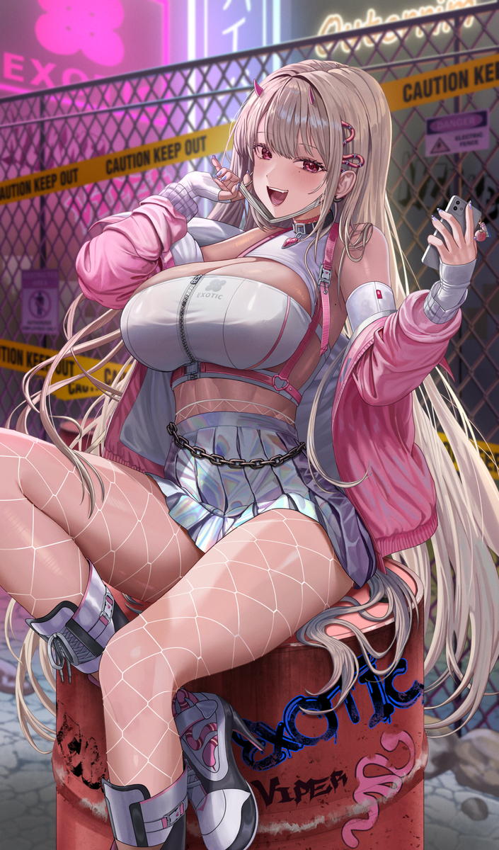 This is a pixiv picture whose title is 4日目, バイパー.