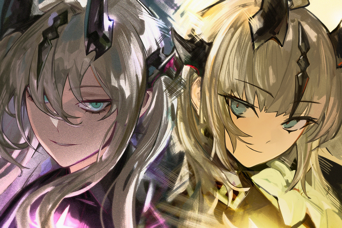 This is a pixiv picture whose title is ArKnights doodle.