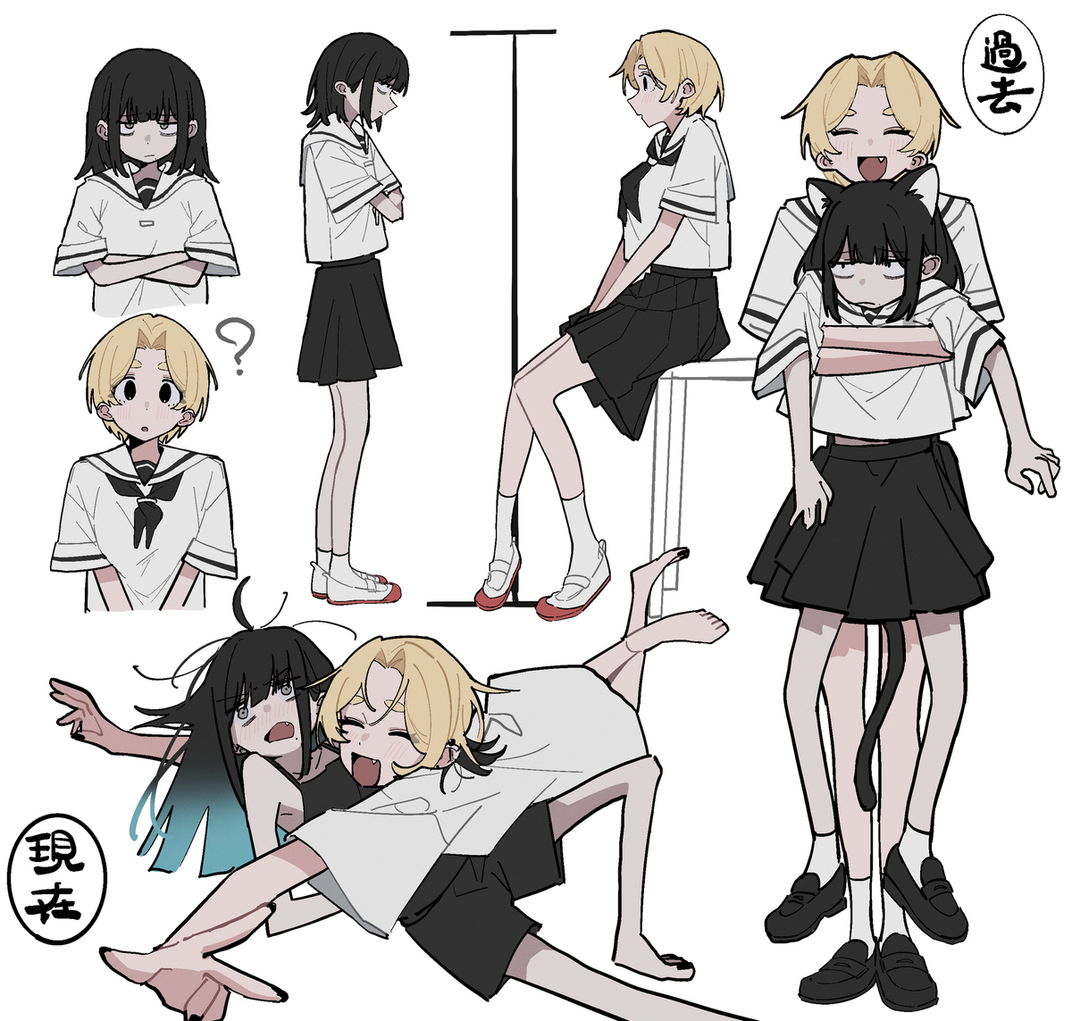 This is a pixiv picture whose title is no title.