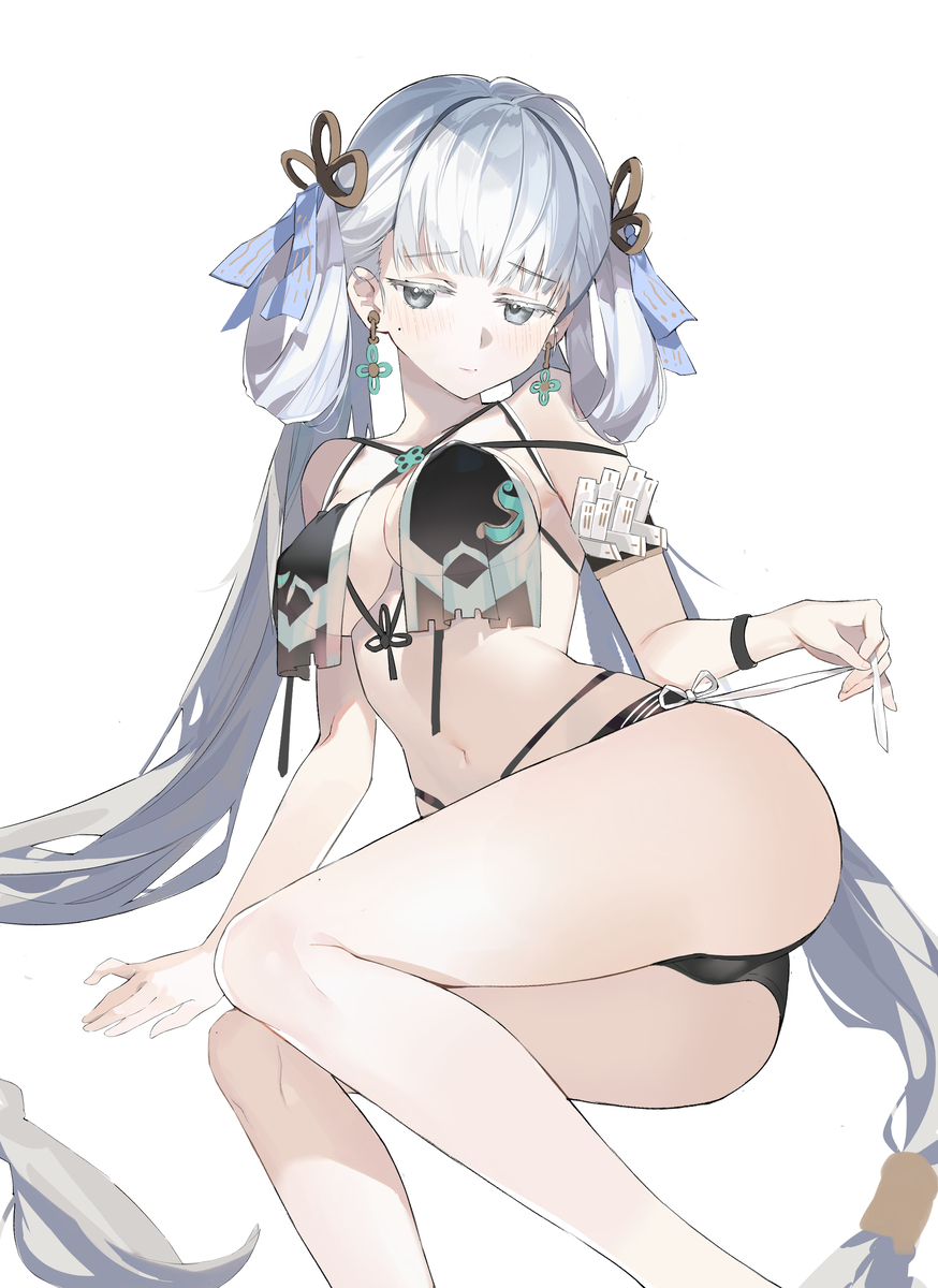 This is a pixiv picture whose title is 今汐.