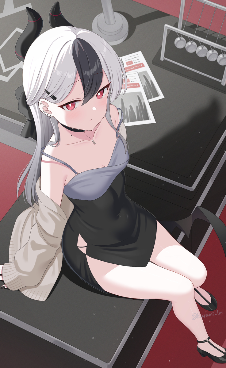 This is a pixiv picture whose title is ドレスカヨコ.