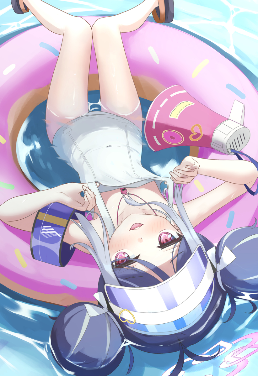 This is a pixiv picture whose title is 「ちらー」.