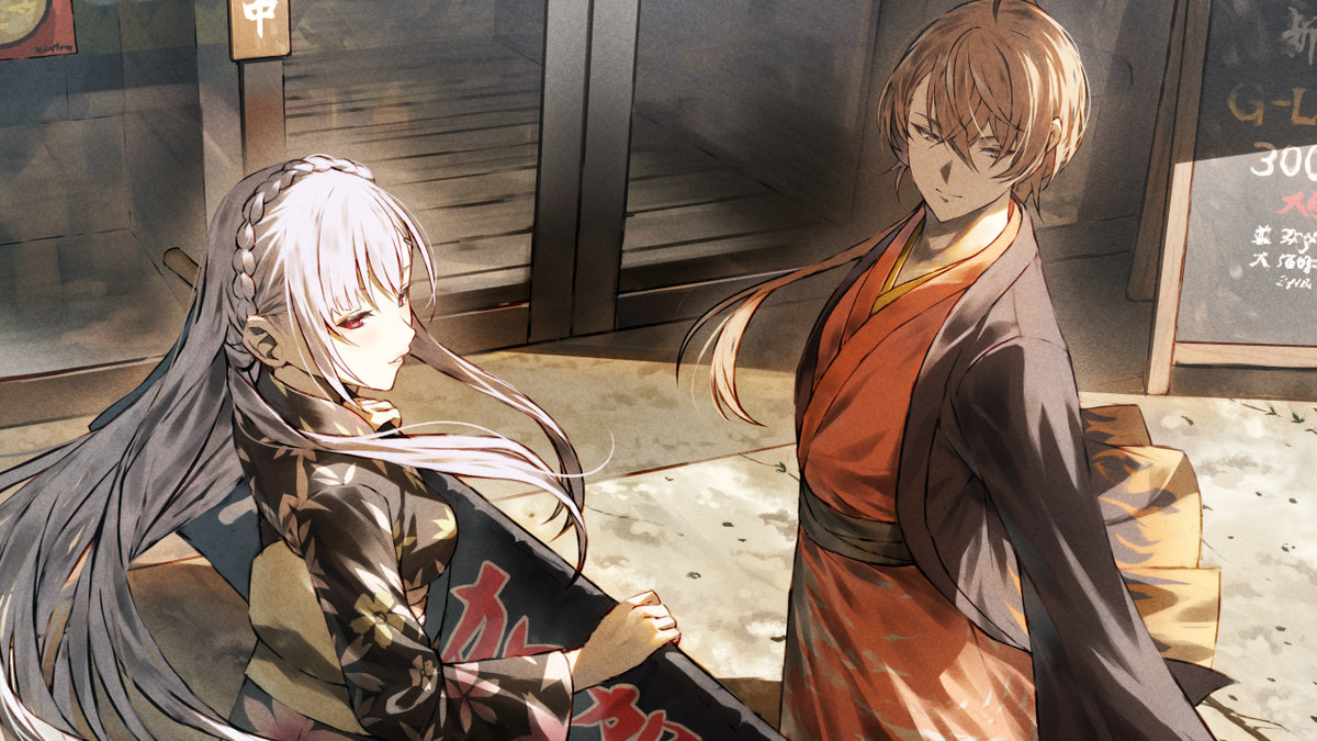 This is a pixiv picture whose title is 無題.