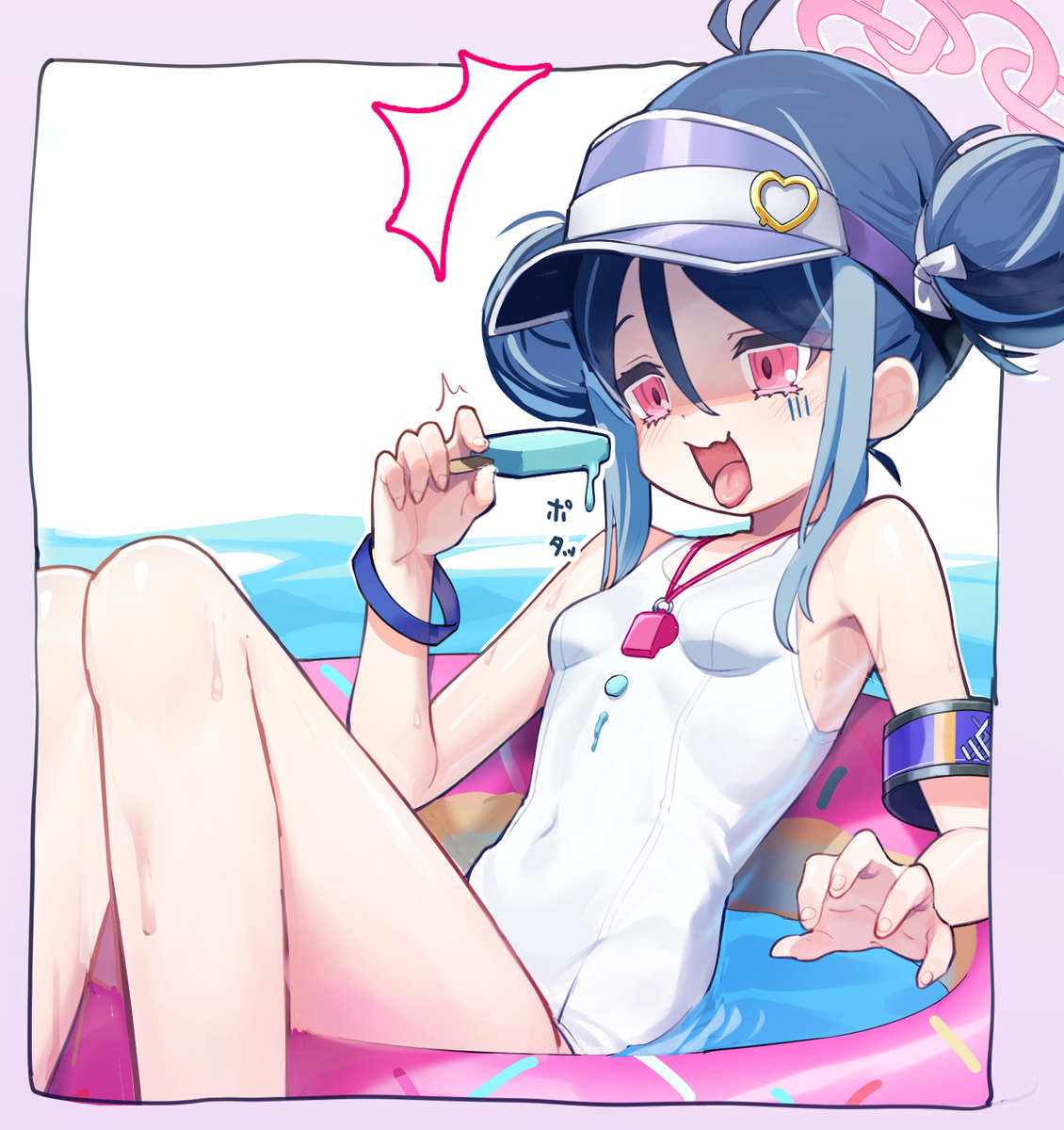 This is a pixiv picture whose title is ネムガキ水着.