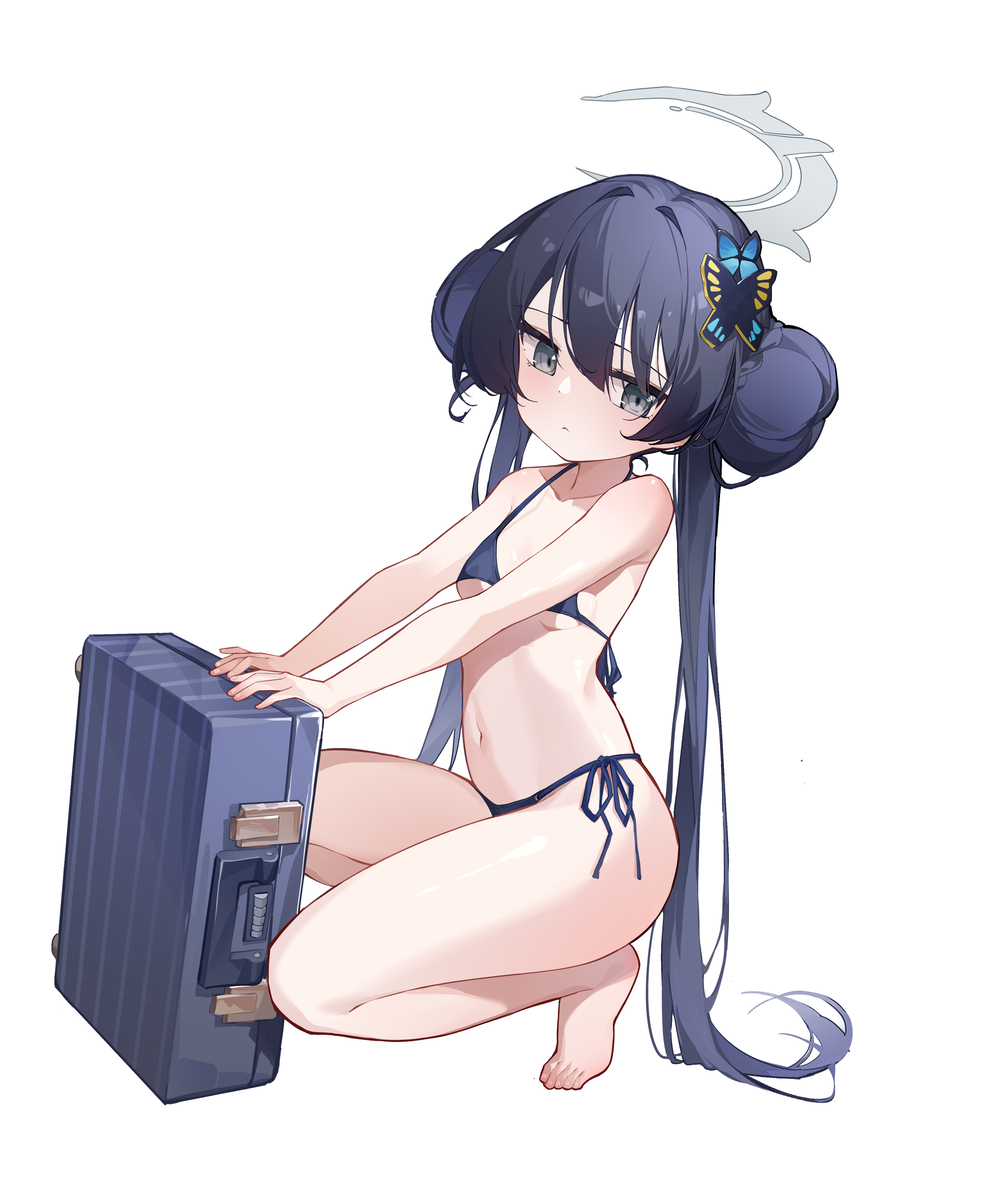 This is a pixiv picture whose title is 妃咲.