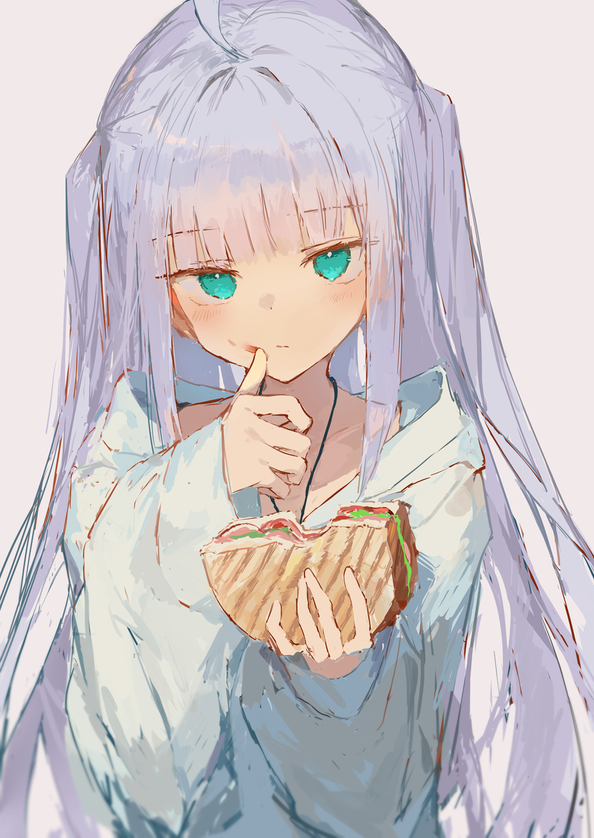 This is a pixiv picture whose title is 🥪.