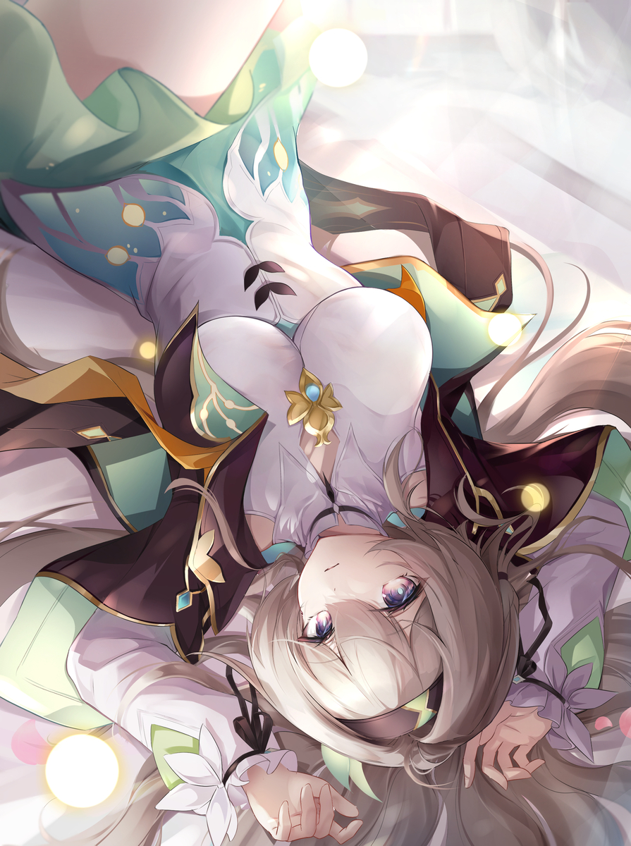 This is a pixiv picture whose title is 流萤.