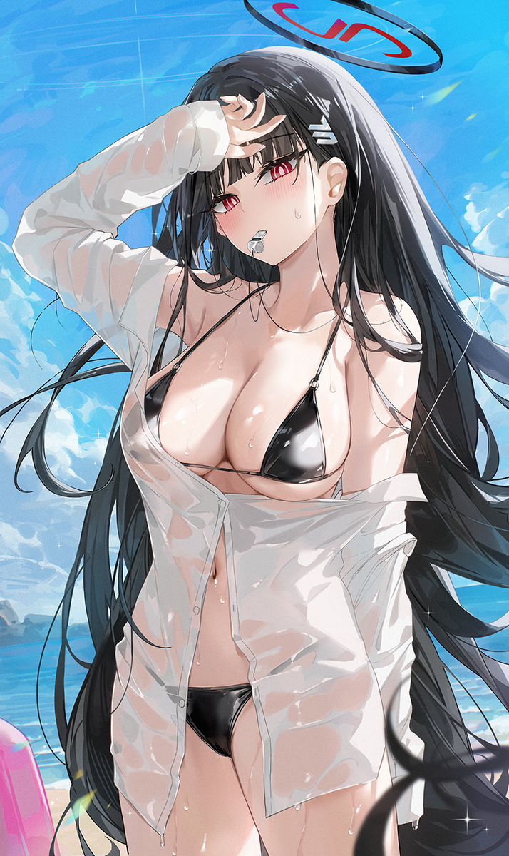 This is a pixiv picture whose title is 調月リオ.