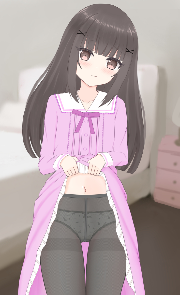 This is a pixiv picture whose title is しろ？くろ？.