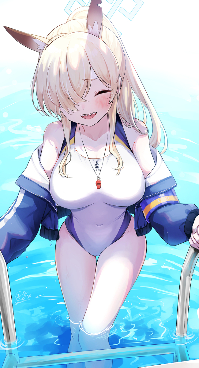 This is a pixiv picture whose title is 水着カンナ.
