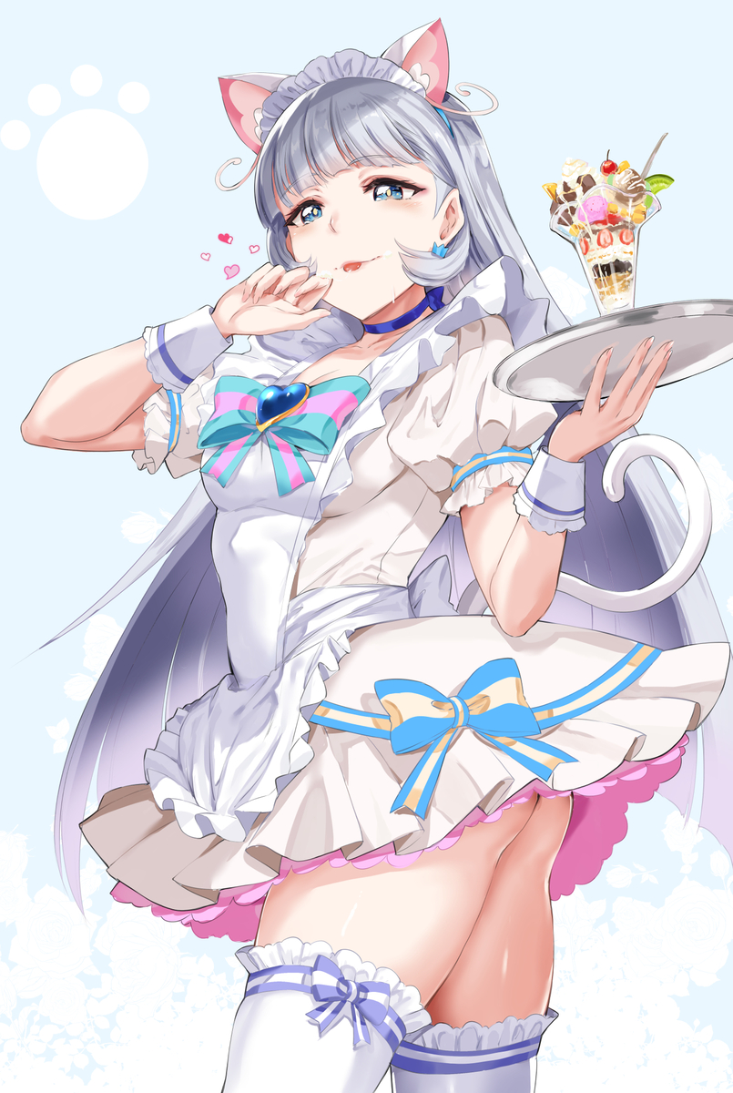 This is a pixiv picture whose title is 仕方ない、ご奉仕してあげる.