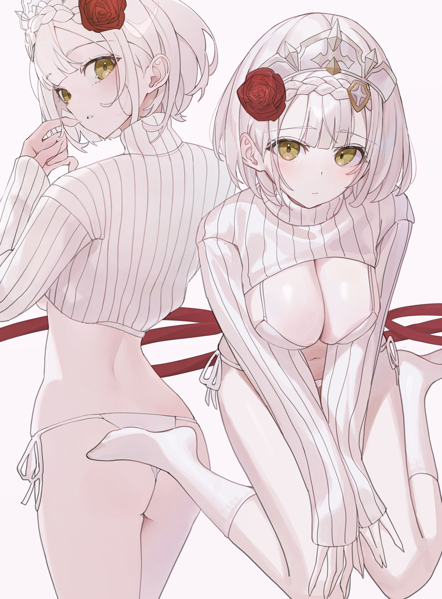 This is a pixiv picture whose title is ノエル.