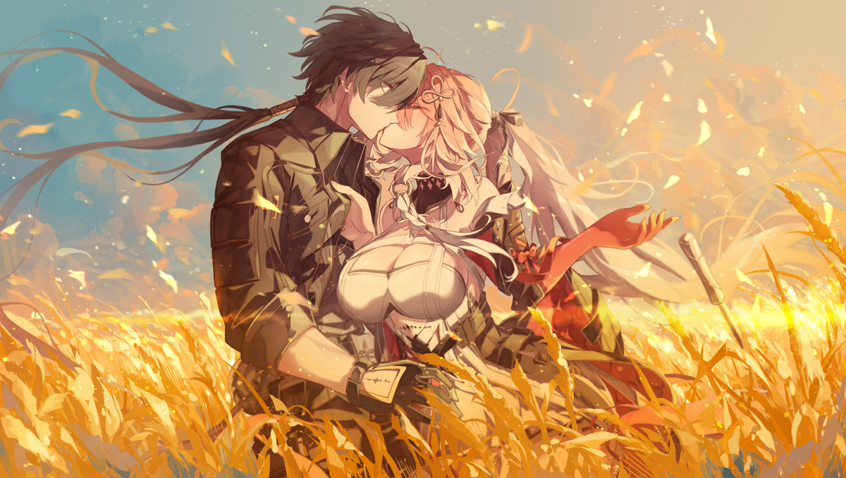 This is a pixiv picture whose title is I'll always be by your side..