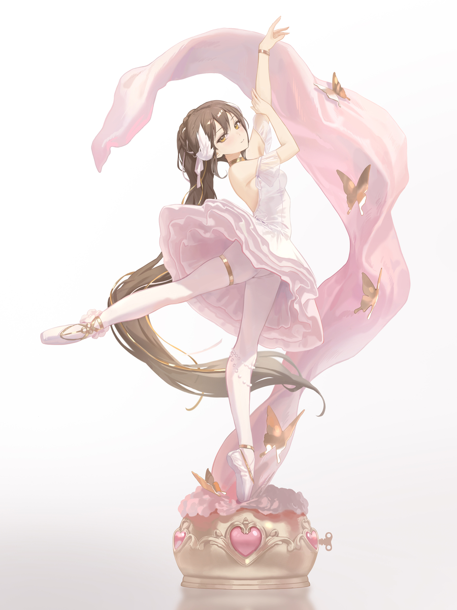 This is a pixiv picture whose title is Ballet series- ASHA.