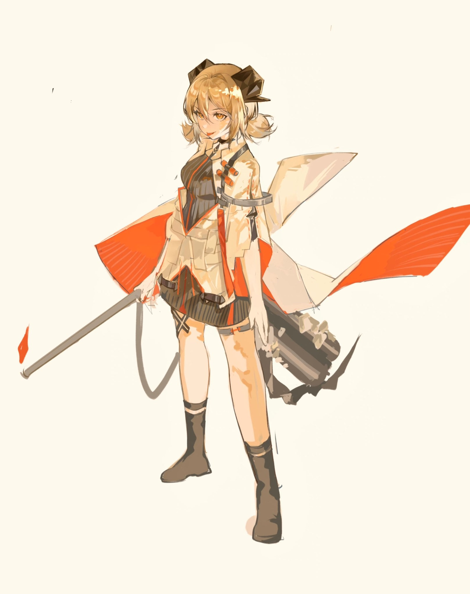 This is a pixiv picture whose title is 🔥🔥🔫.