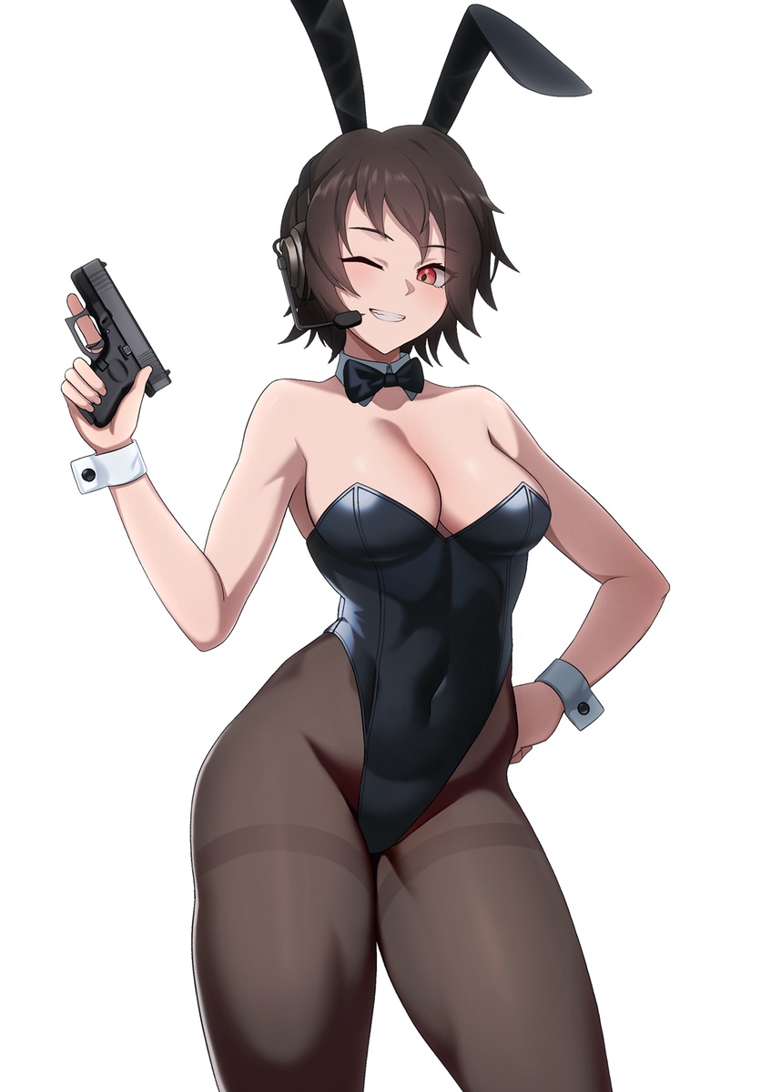 This is a pixiv picture whose title is Earhart bunny girl.