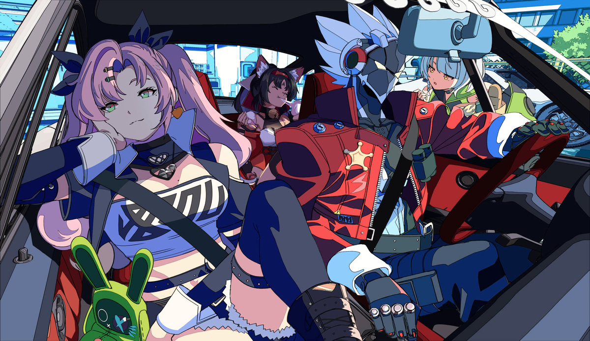 This is a pixiv picture whose title is 出発準備.