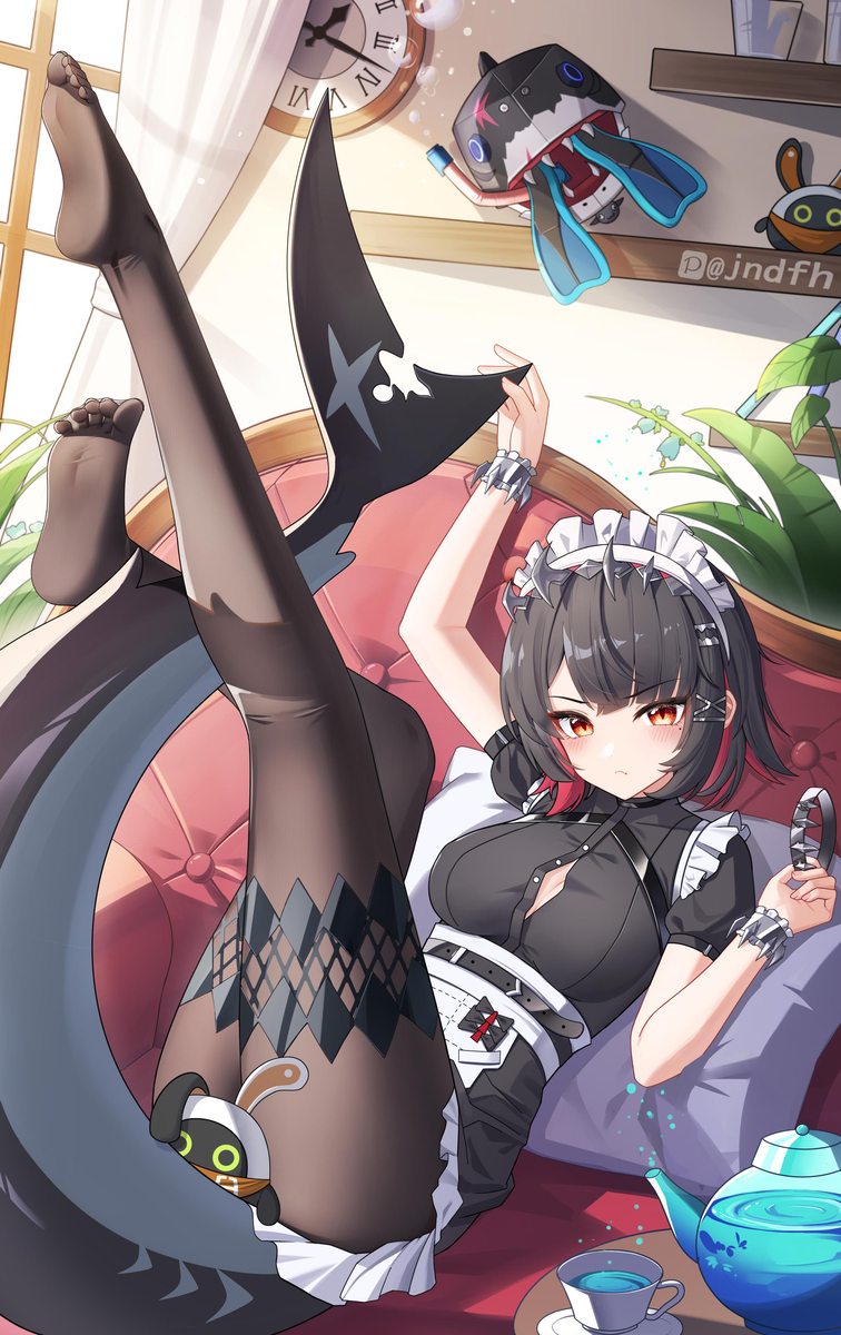 This is a pixiv picture whose title is 艾莲·乔全年龄🦈🦈🦈🦈.
