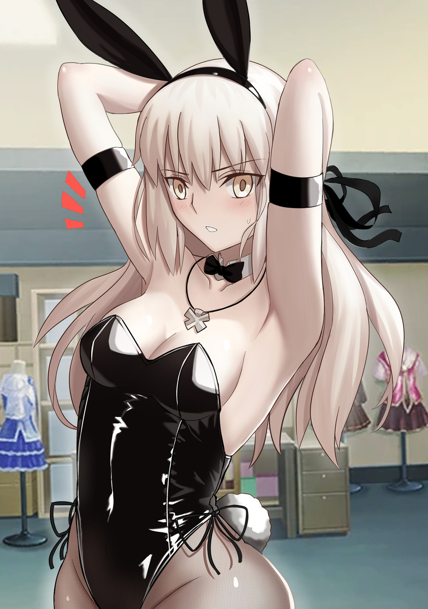 This is a pixiv picture whose title is Bunny Salter.