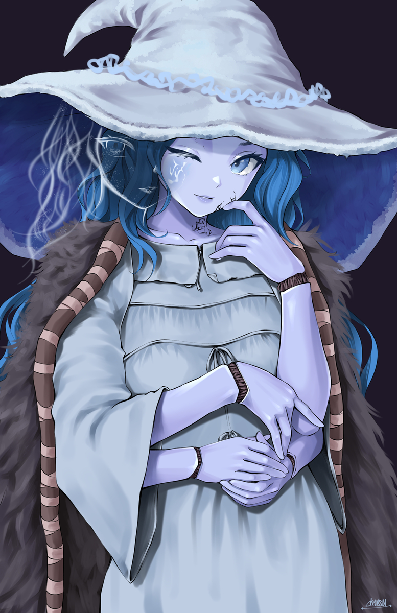 This is a pixiv picture whose title is Lunar Princess Ranni.