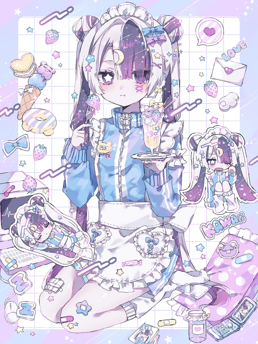 This is a pixiv picture whose title is じゃーじめいど.