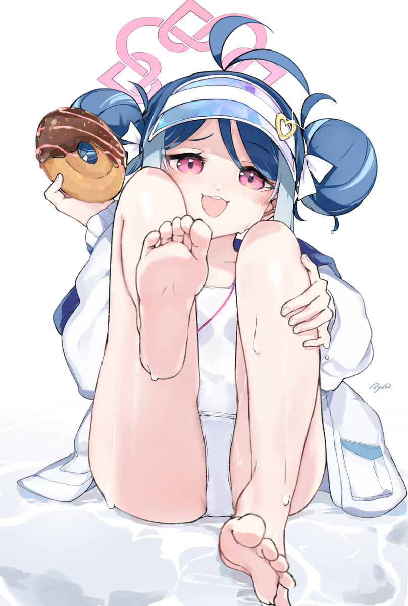 This is a pixiv picture whose title is 合歓垣フブキ　水着.