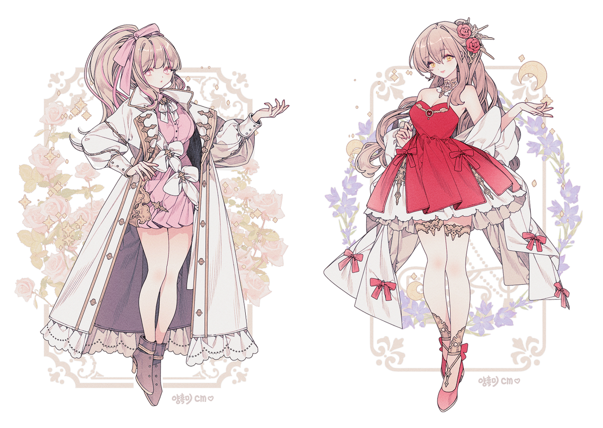 This is a pixiv picture whose title is cm❤️.