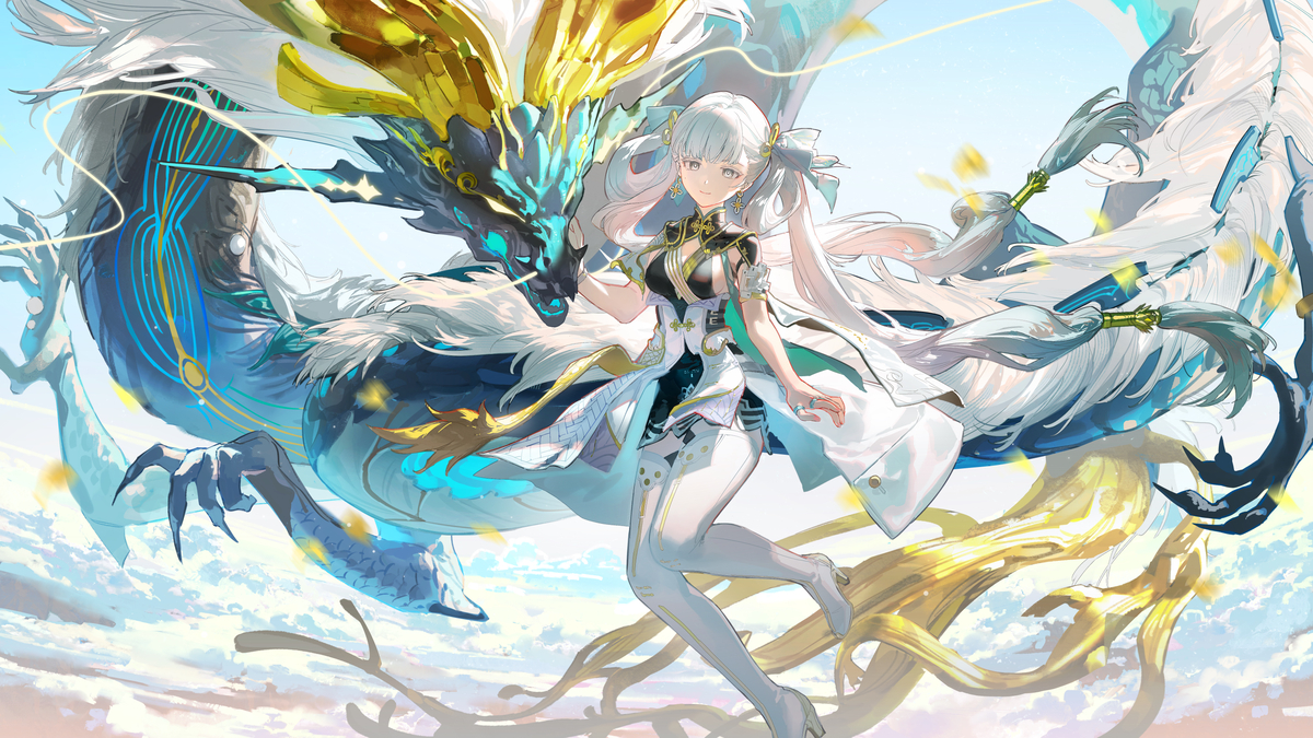 This is a pixiv picture whose title is 今汐 ε-(´∀｀; ).