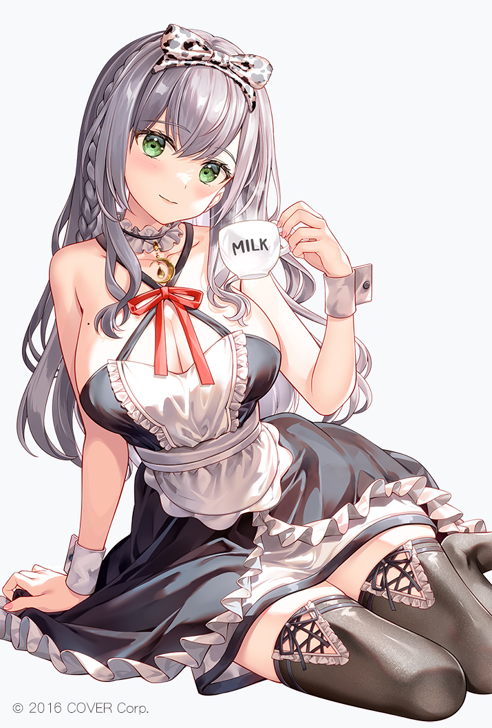 This is a pixiv picture whose title is 白銀 ノエル.