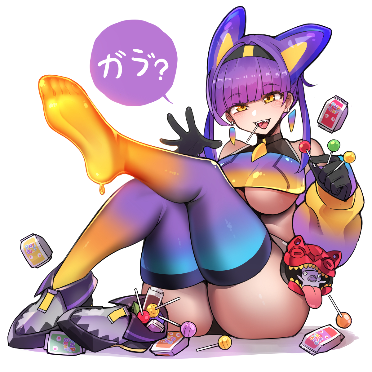 This is a pixiv picture whose title is 仮面ライダーガヴ.