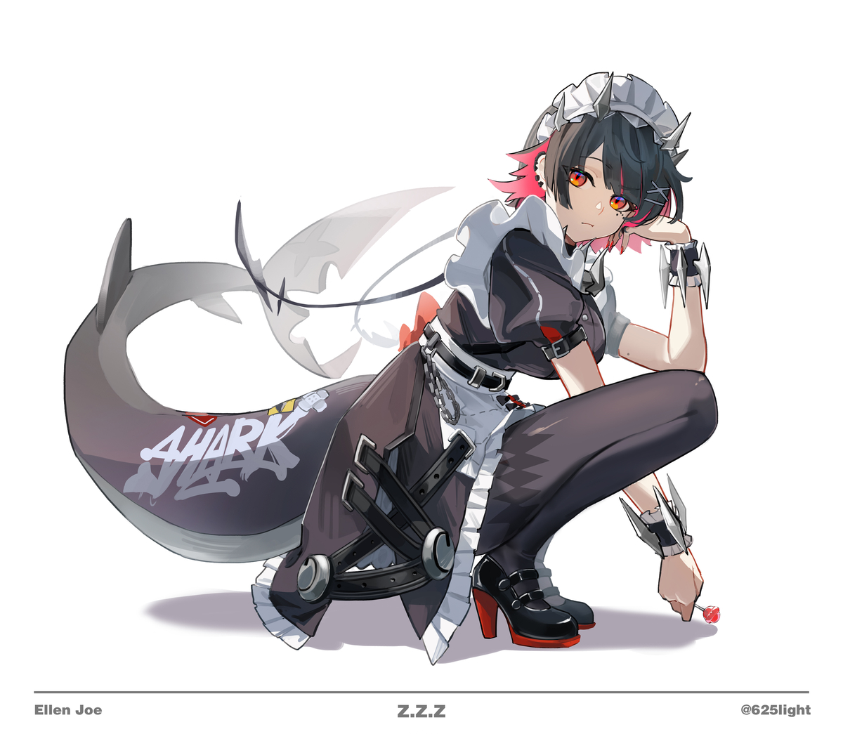 This is a pixiv picture whose title is Ellen Joe.