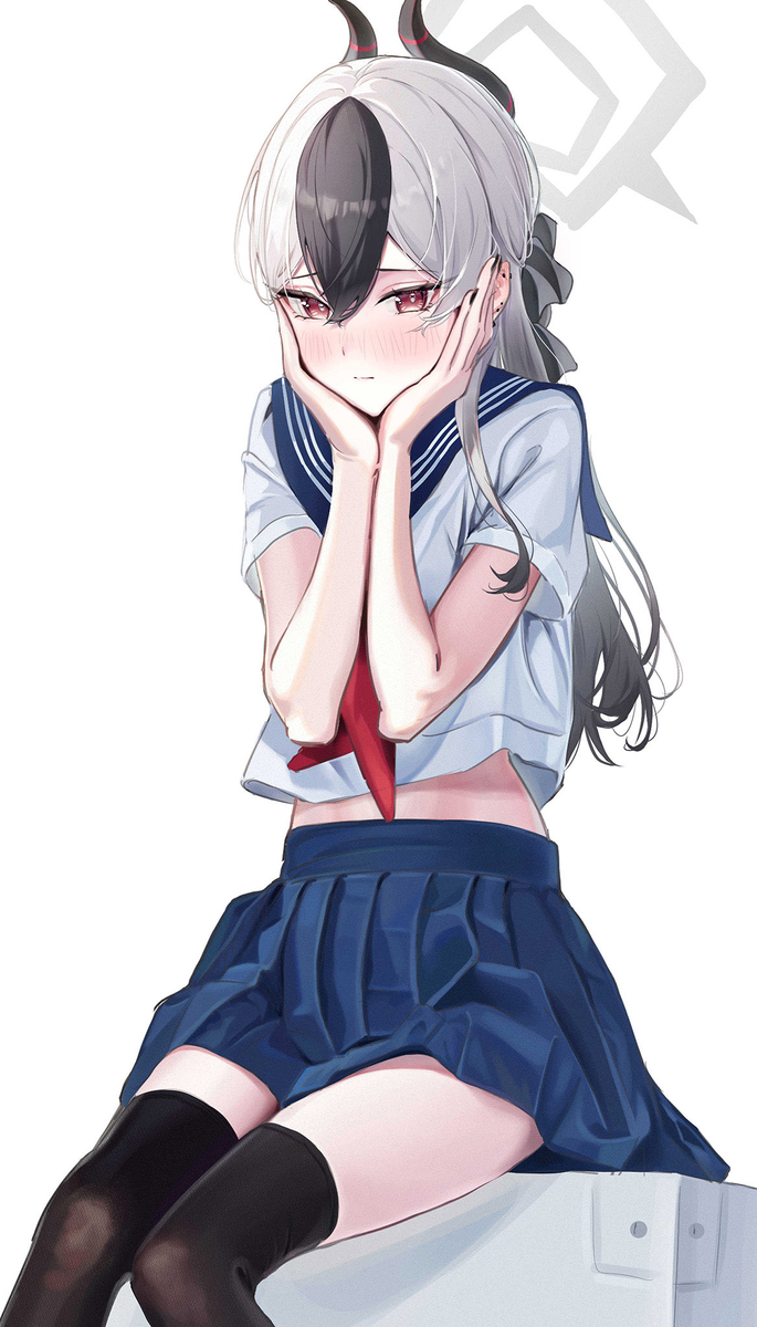 This is a pixiv picture whose title is セーラー服カヨコ.