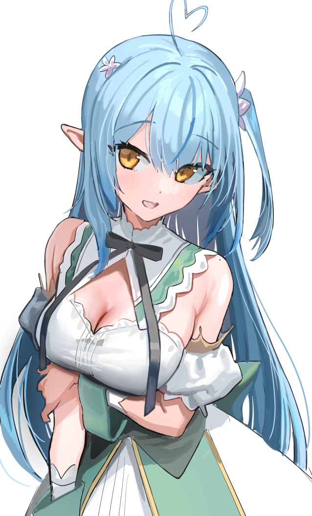 This is a pixiv picture whose title is 雪花ラミィ.