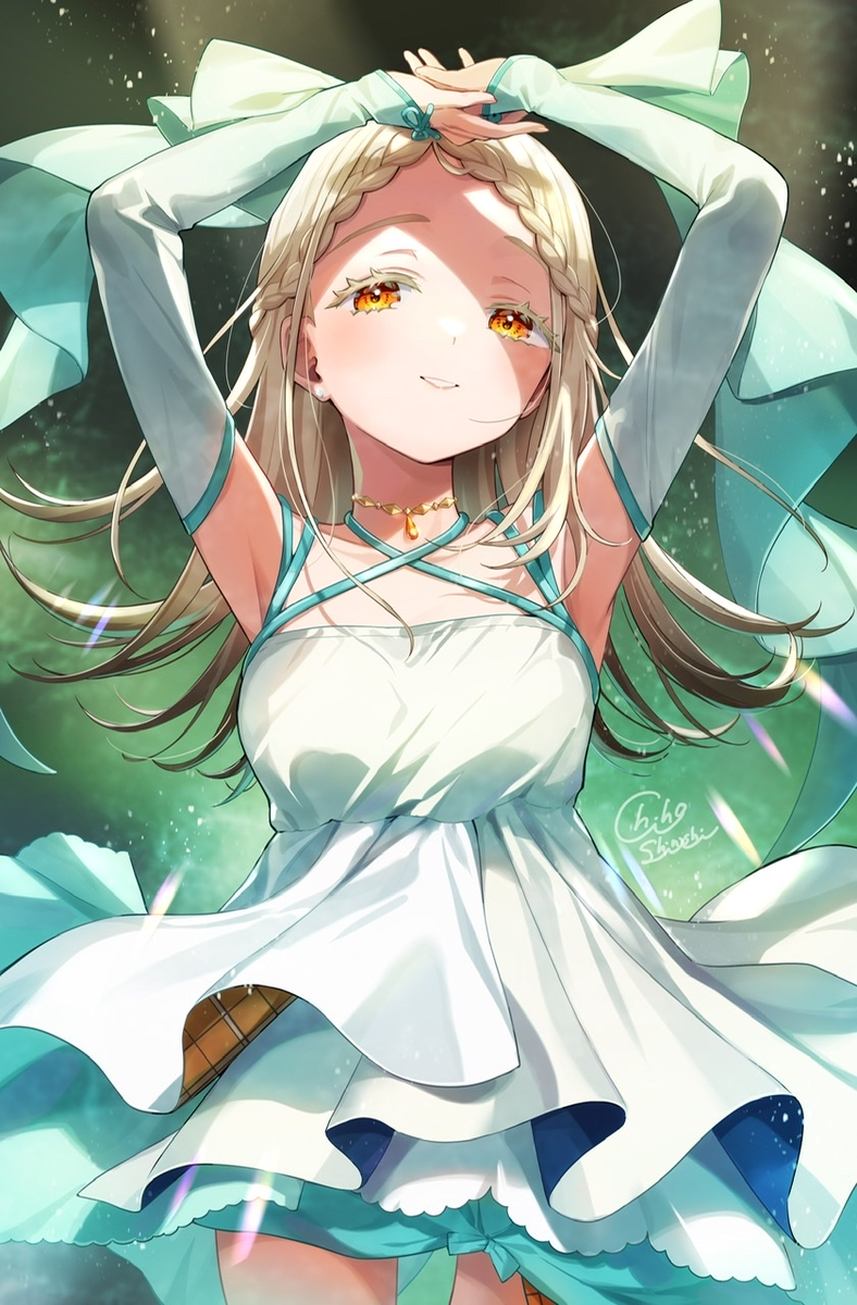 This is a pixiv picture whose title is “光景”.